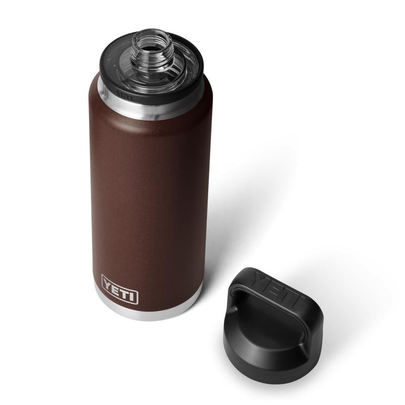 YETI Rambler 36 oz Wetlands Brown BPA Free Chug Cap Bottle with Chug Cap