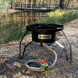Bayou Classic 59000 BTU Welded Steel Frame Outdoor Cooker