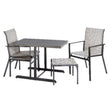 DINING SET STL GOLD 5PC