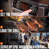 Traeger Woodridge Pro Wood Pellet Grill Black