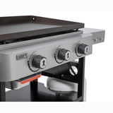 Weber 1501005 3 Burner Liquid Propane Outdoor Griddle Black