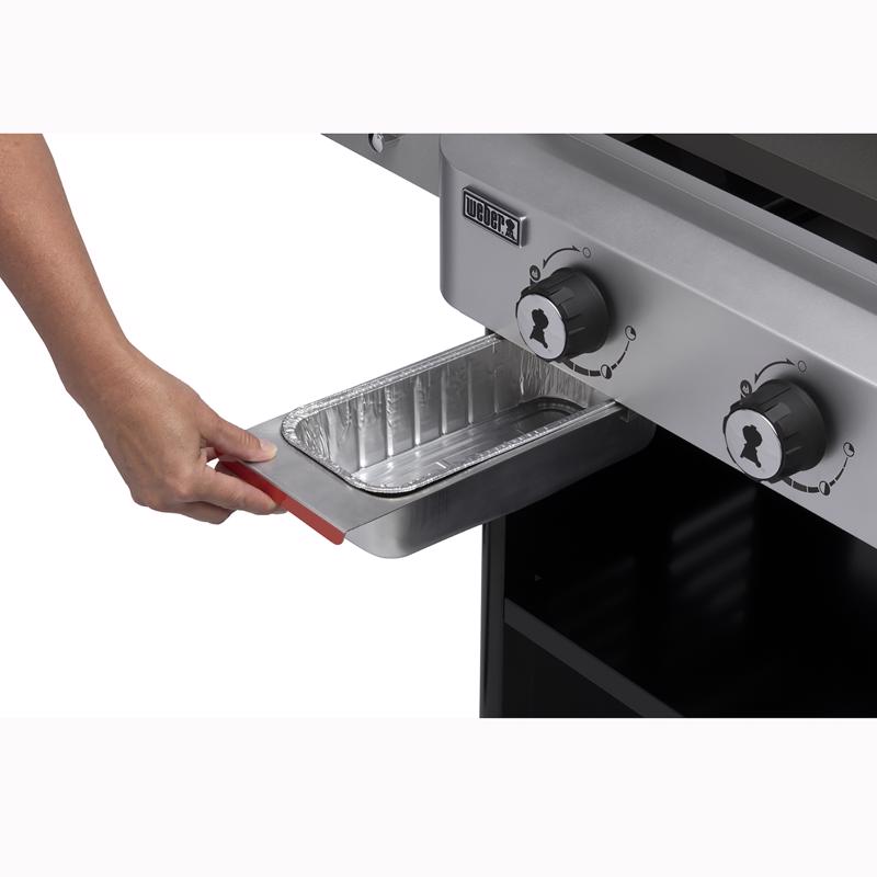 Weber 1501005 3 Burner Liquid Propane Outdoor Griddle Black