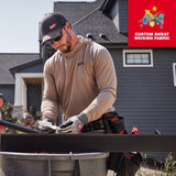 Milwaukee Workskin XXL Long Sleeve Men's Hooded Sandstone Hooded Sweatshirt