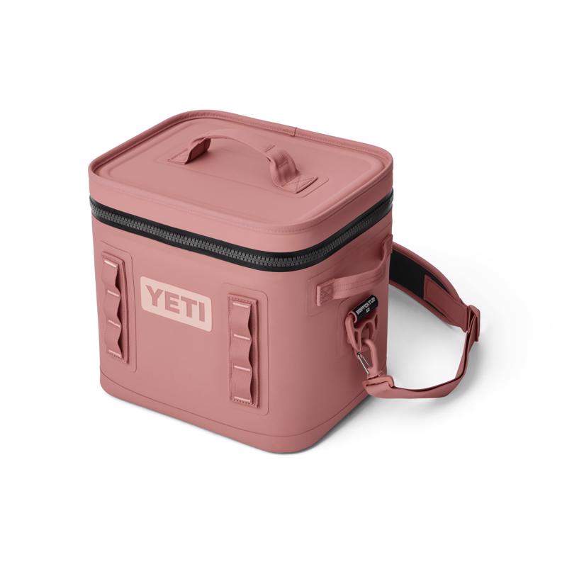 YETI Hopper Flip Sandstone Pink 24 cans Soft Sided Cooler