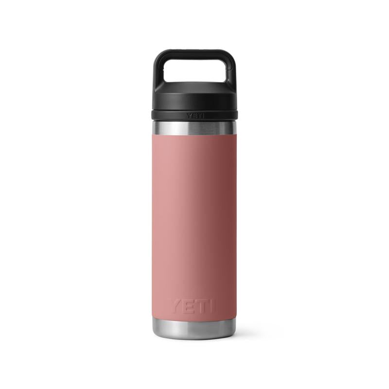 YETI Rambler 18 oz Sandstone Pink BPA Free Vacuum Insulated Bottle