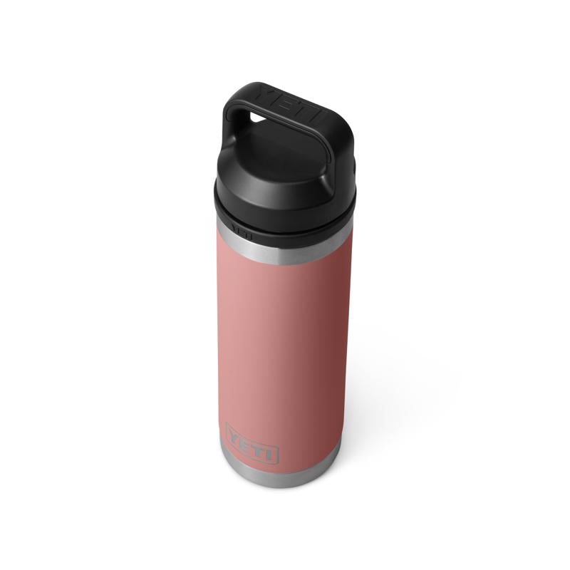 YETI Rambler 18 oz Sandstone Pink BPA Free Vacuum Insulated Bottle