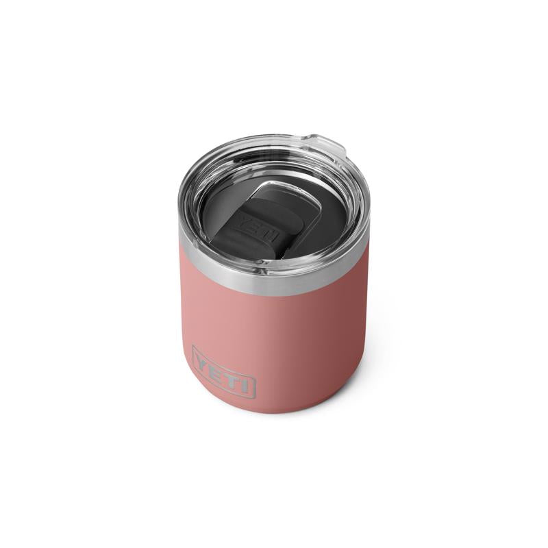 YETI Rambler 10 oz Sandstone Pink BPA Free Lowball 2.0 Tumbler with MagSlider Lid