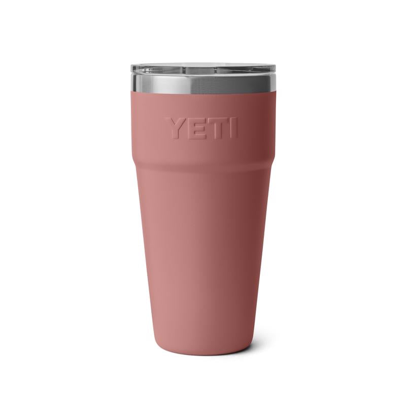 YETI Rambler 30 oz Sandstone Pink BPA Free Stackable Tumbler