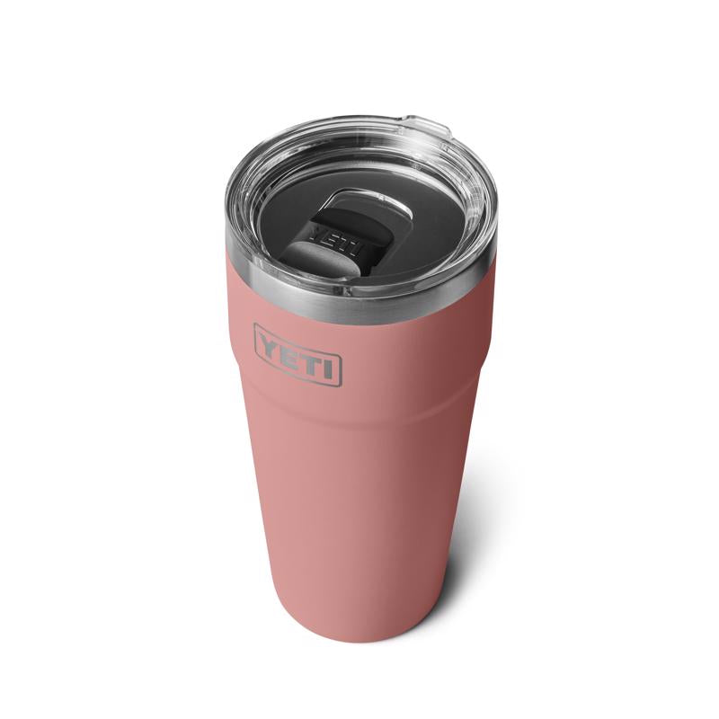 YETI Rambler 30 oz Sandstone Pink BPA Free Stackable Tumbler