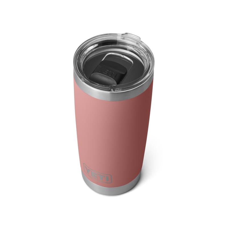 YETI Rambler 20 oz Sandstone Pink BPA Free Insulated Tumbler