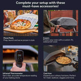 Ooni Koda 2 Pro Propane Gas Outdoor Pizza Oven Foundry Black