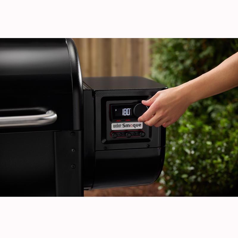 Weber Smoque Wood Pellet Grill Black