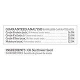 Ace Songbird Black Oil Sunflower Seed Wild Bird Seed 20 lb