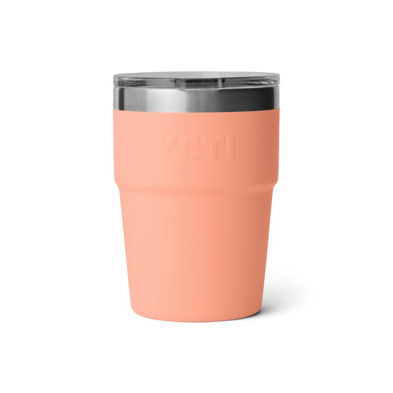 YETI Rambler 16 oz Lowcountry Peach BPA Free Vacuum Insulated Tumbler