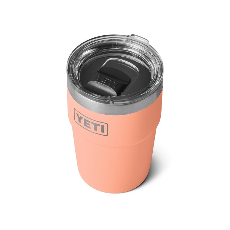 YETI Rambler 16 oz Lowcountry Peach BPA Free Vacuum Insulated Tumbler