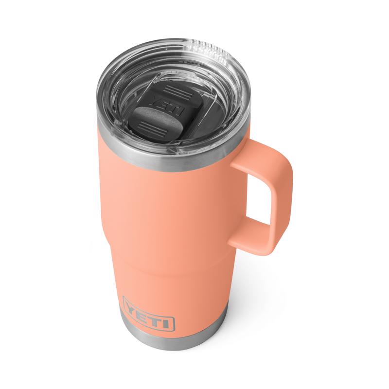 YETI Rambler 20 oz Lowcountry Peach BPA Free Travel Mug