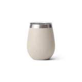 YETI Rambler 10 oz Cape Taupe BPA Free Wine Tumbler with Lid