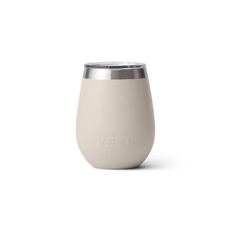 YETI Rambler 10 oz Cape Taupe BPA Free Wine Tumbler with Lid