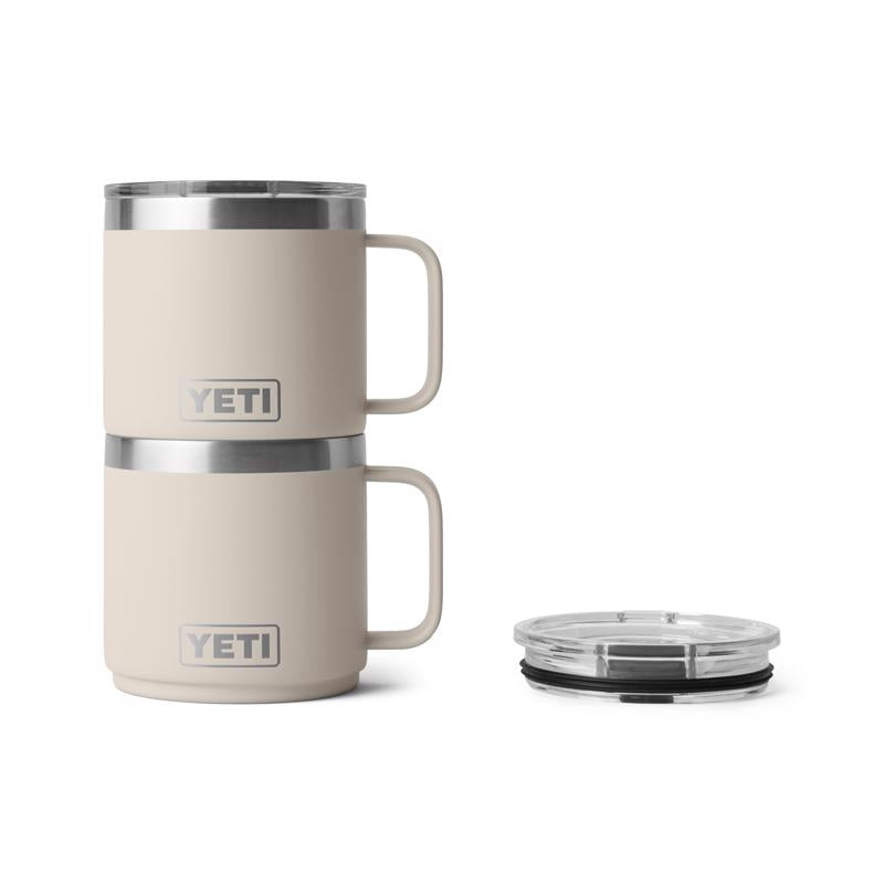 YETI Rambler 14 oz Cape Taupe BPA Free Mug with Lid