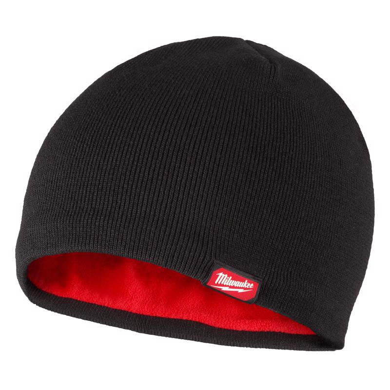BEANIE BLK POLYSTR/SPNDX