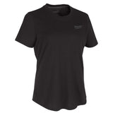 Milwaukee Freeflex M Short Sleeve Women's Round Neck Black Hybird Tee Shirt