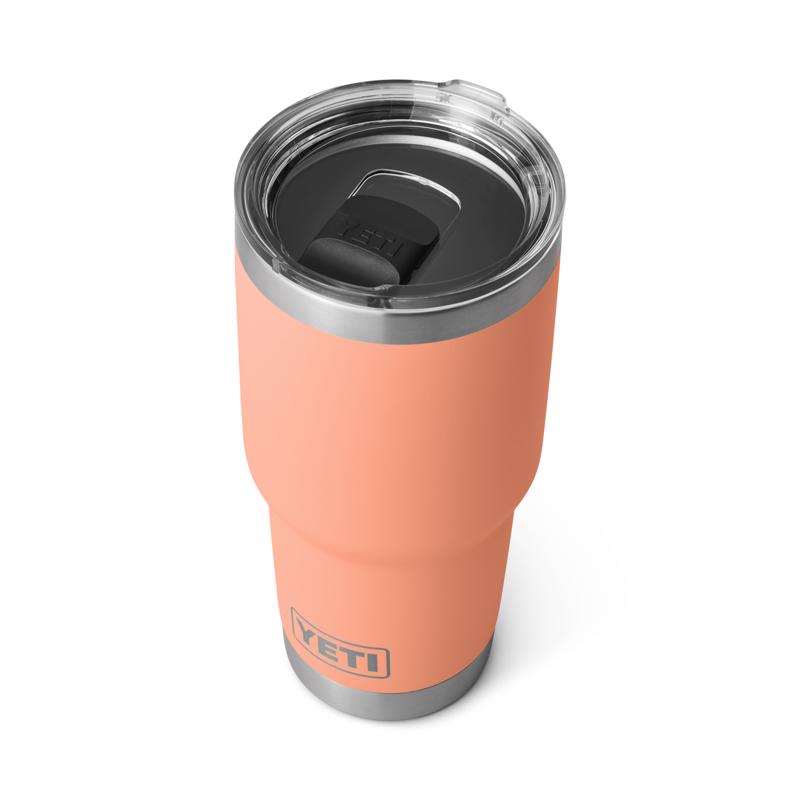 YETI Rambler 30 oz Lowcountry Peach Tumbler with MagSlider Lid