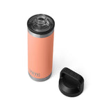 YETI Rambler 18 oz Lowcountry Peach BPA Free Bottle with Chug Cap