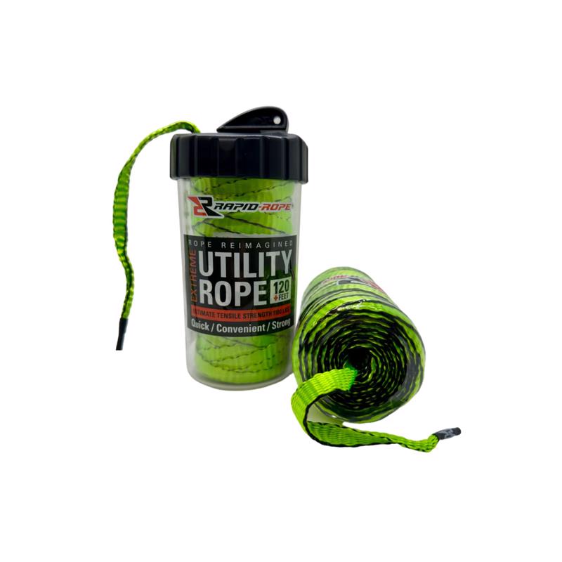 Rapid Rope 3/8 in. D X 120 linear ft L Neon Green Braided Polyester Rope