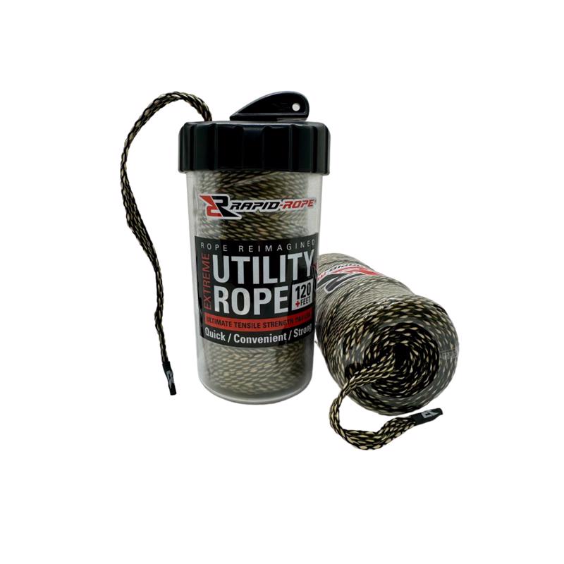 Rapid Rope 3/8 in. D X 120 linear ft L Camouflage Braided Polyester Rope