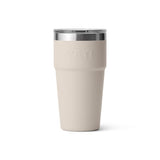 YETI Rambler Stackable 20 oz Cape Taupe BPA Free Tumbler with MagSlider Lid