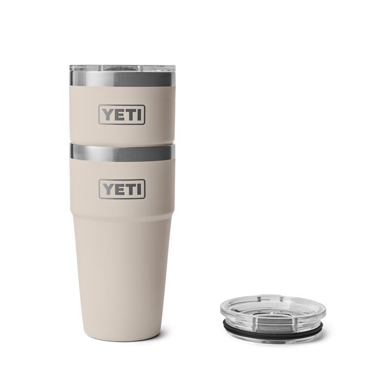 YETI Rambler Stackable 20 oz Cape Taupe BPA Free Tumbler with MagSlider Lid
