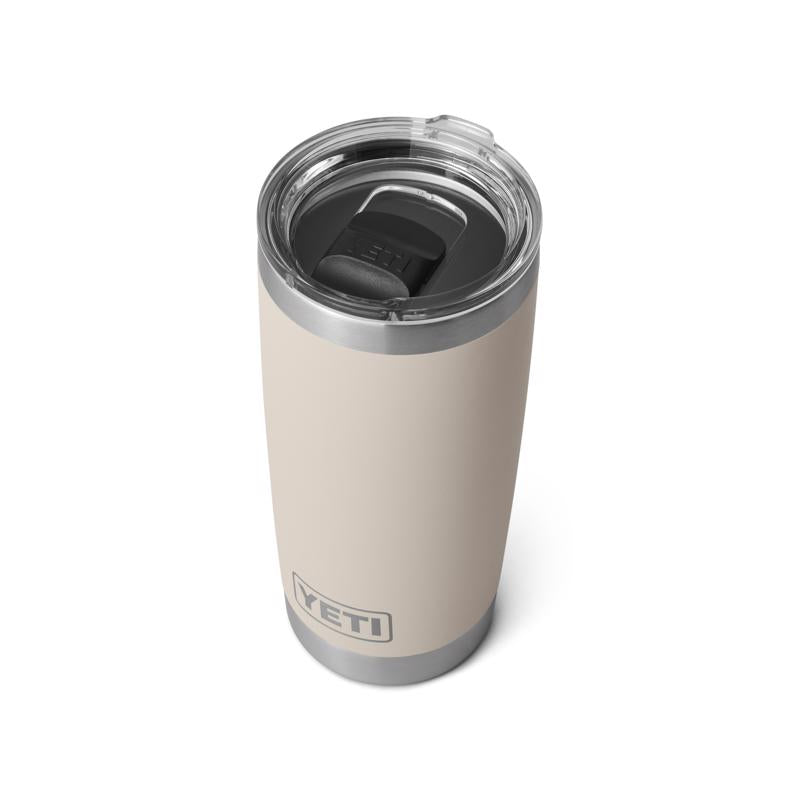 YETI Rambler 20 oz Cape Taupe BPA Free Tumbler with MagSlider Lid