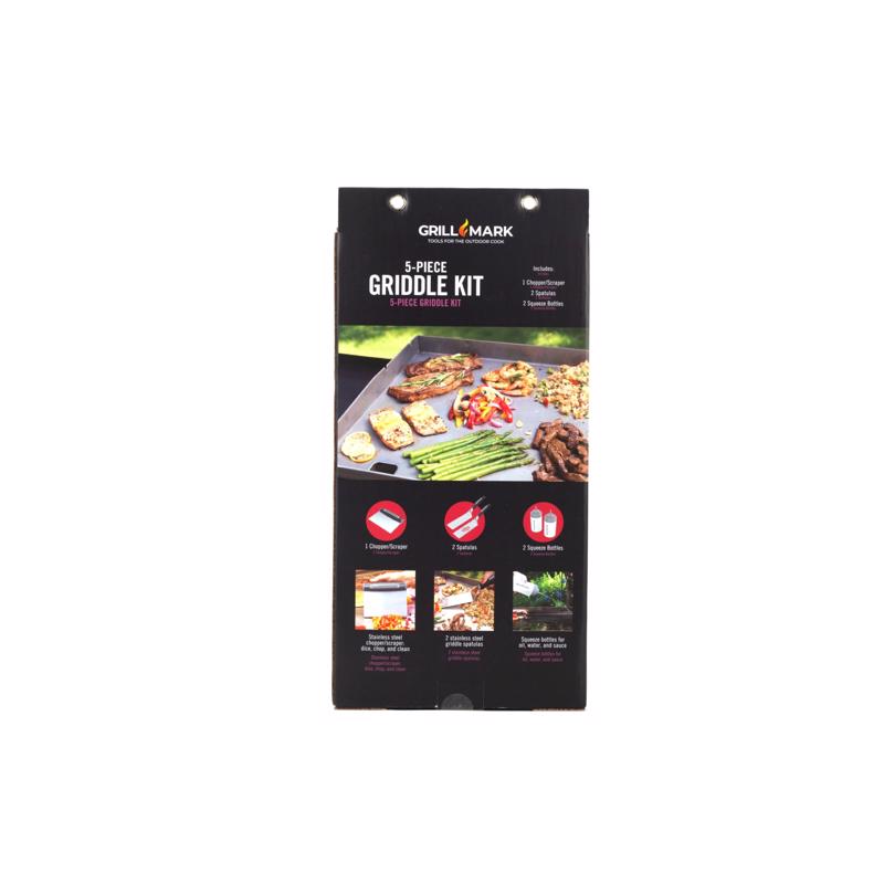 Grill Mark Stainless Steel Grilling Accessory Kit 5 pc