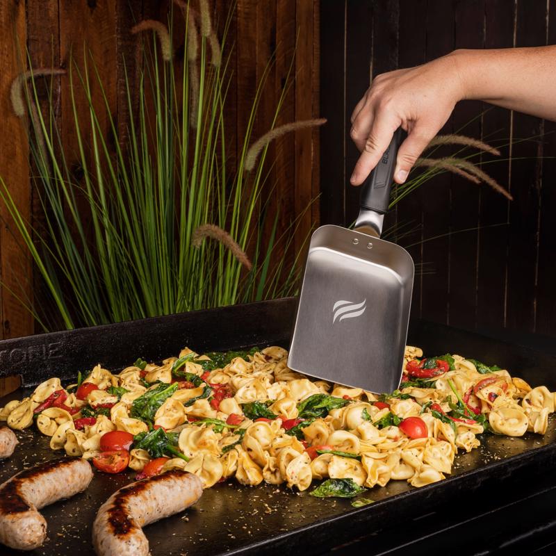 Blackstone Stainless Steel Black/Silver Griddle Scoop 1 pk