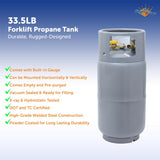 Flame King 8 gal Steel Propane Cylinder