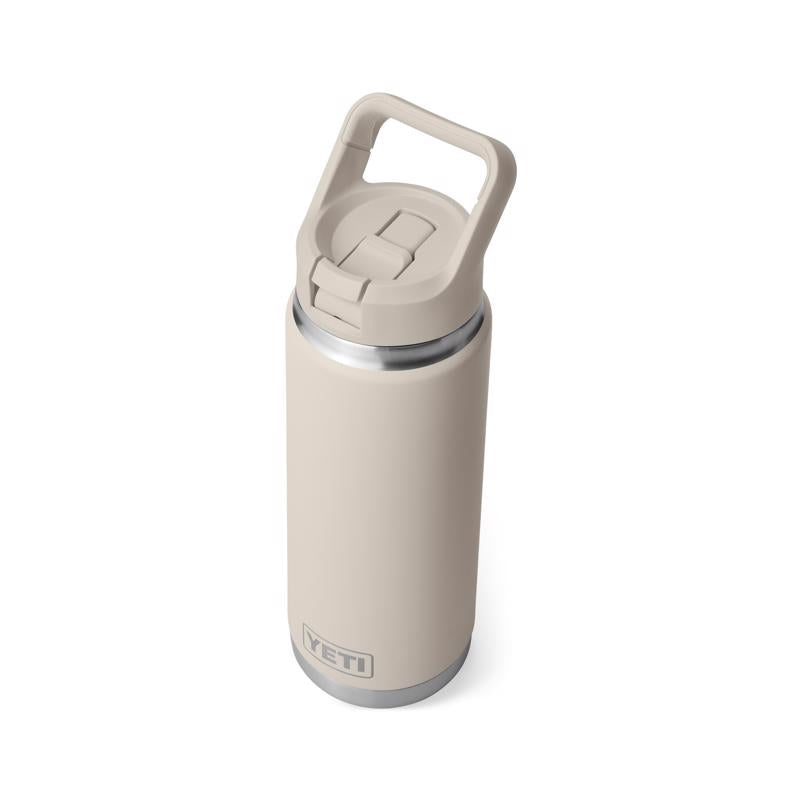 YETI Rambler 26 oz Cape Taupe BPA Free Bottle with Straw Cap