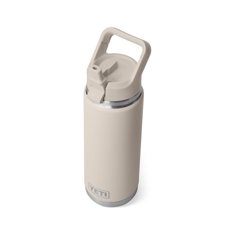 YETI Rambler 26 oz Cape Taupe BPA Free Bottle with Straw Cap