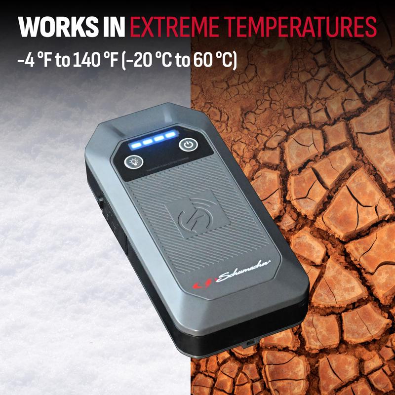 Schumacher Manual 12 V 1000 amps Battery Jump Starter