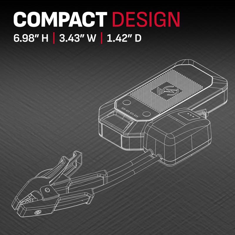 Schumacher Manual 12 V 1000 amps Battery Jump Starter