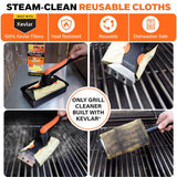 Q-Swiper Steam Clean Grill Cleaning Kit 3 pc