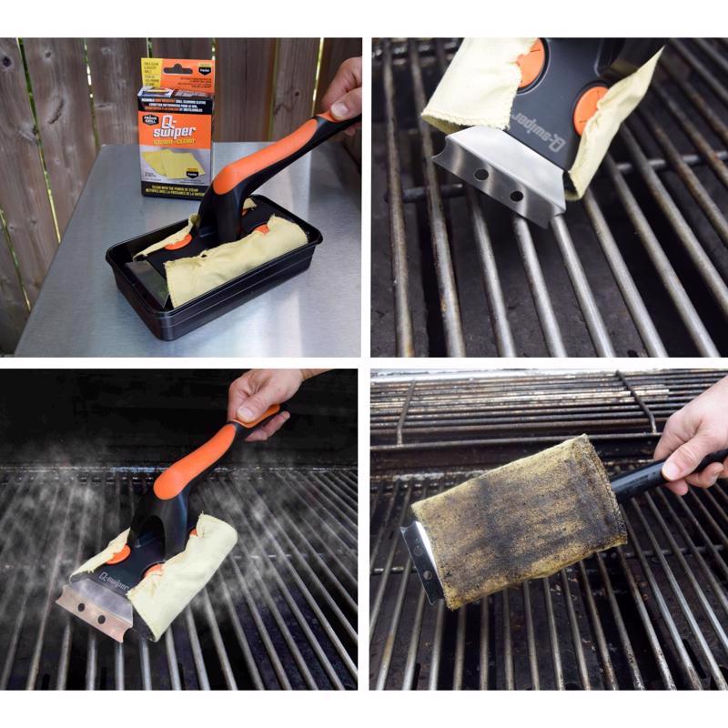 Q-Swiper Steam Clean Grill Cleaning Kit 6 pc