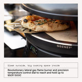 Gozney Liquid Propane Arc Outdoor Pizza Oven Off Black