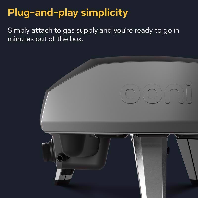 Ooni Koda 2 Pro Propane Gas Outdoor Pizza Oven Slate Blue