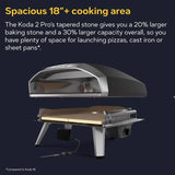 Ooni Koda 2 Pro Propane Gas Outdoor Pizza Oven Slate Blue