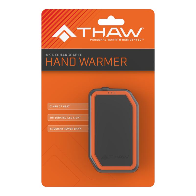 Thaw Power Bank Rechargeable Hand Warmer 1 pk