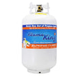 Flame King 30 lb Steel Empty LP Tank with Gauge