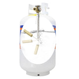 Flame King 30 lb Steel Empty LP Tank with Gauge