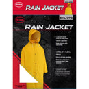 Boss Yellow PVC/Polyester Rain Jacket XXL