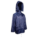 RAIN JACKT PLYSTR BLU L