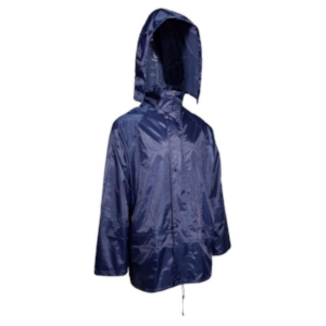 RAIN JACKT PLYSTR BLU XL